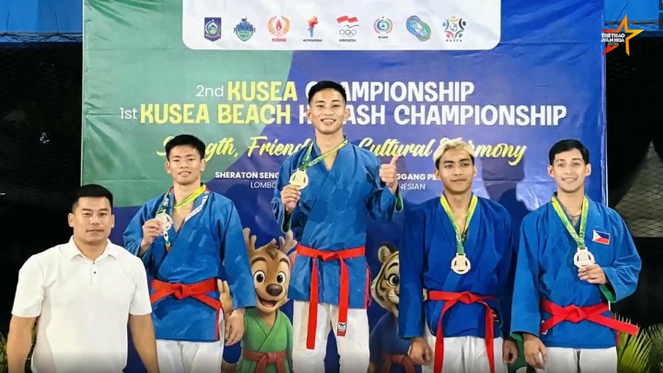 Vietnam triumph at KUSEA, KUSEA Beach Kurash Championships in Indonesia